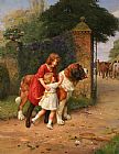 Arthur John Elsley Safely Guarded painting